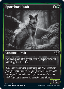 Sporeback Wolf [Innistrad: Double Feature] | Mindsight Gaming