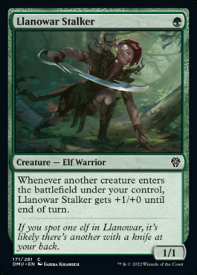 Llanowar Stalker [Dominaria United] | Mindsight Gaming