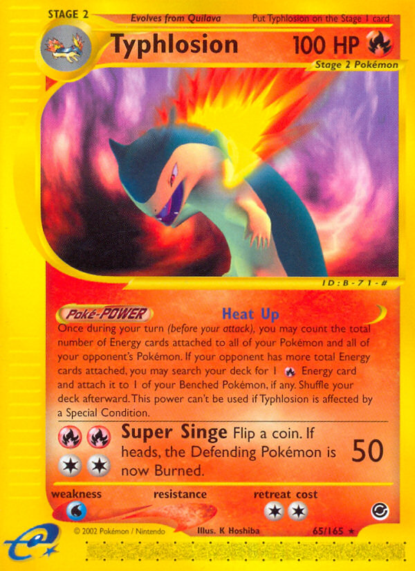 Typhlosion (65/165) [Expedition: Base Set] | Mindsight Gaming