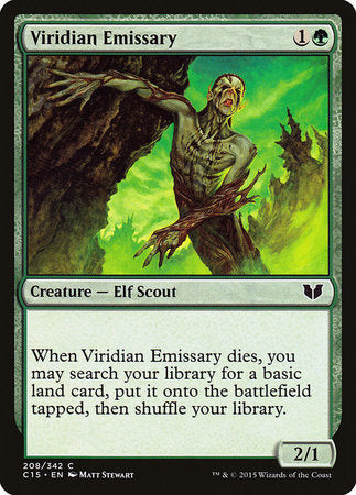 Viridian Emissary [Commander 2015] | Mindsight Gaming