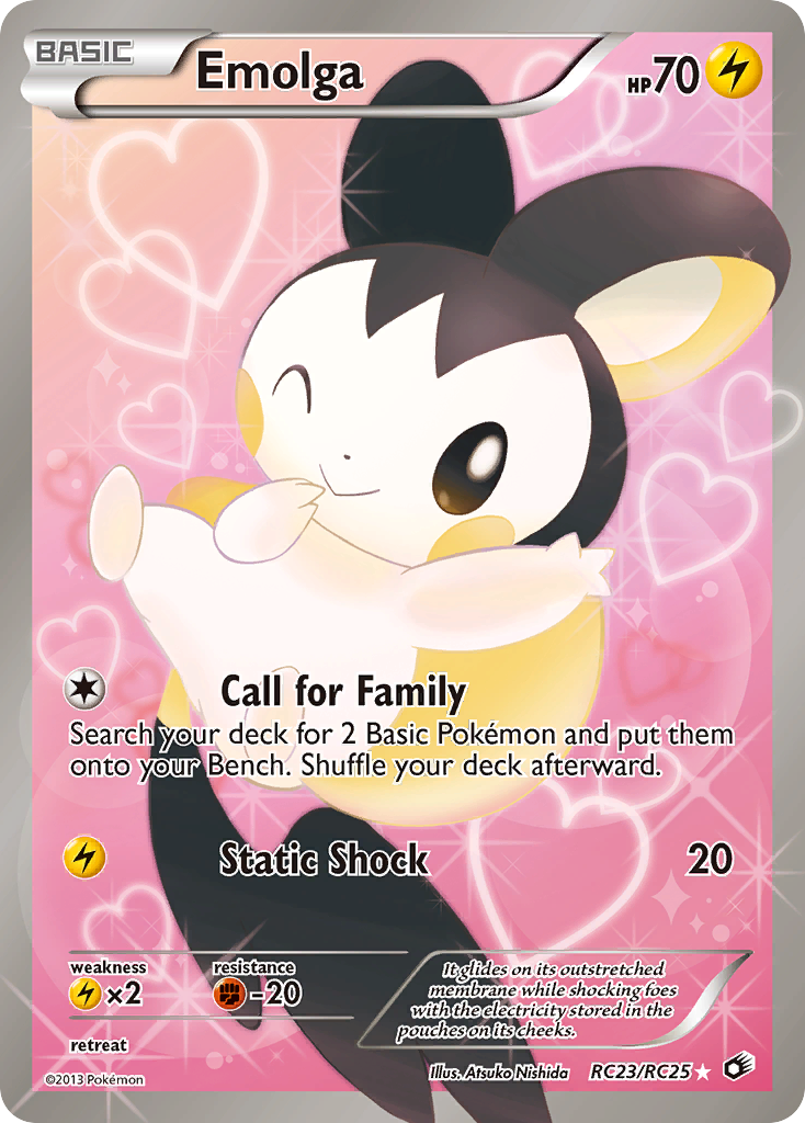 Emolga (RC23/RC25) [Black & White: Legendary Treasures] | Mindsight Gaming