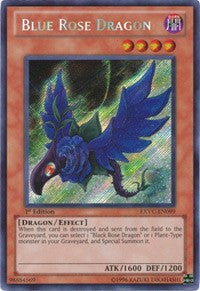 Blue Rose Dragon [EXVC-EN099] Secret Rare | Mindsight Gaming