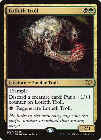 Lotleth Troll [Commander 2015] | Mindsight Gaming