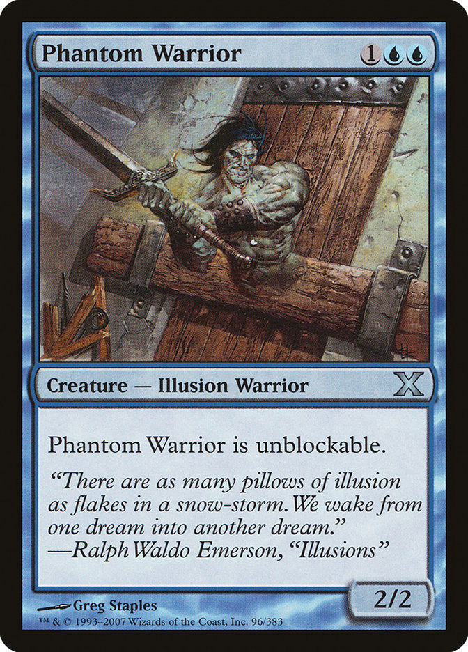 Phantom Warrior [Tenth Edition] | Mindsight Gaming