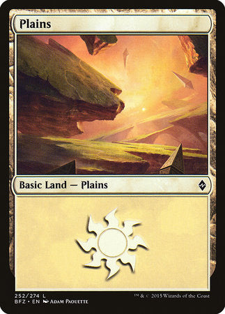 Plains (252) [Battle for Zendikar] | Mindsight Gaming