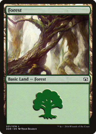 Forest (31) [Duel Decks: Nissa vs. Ob Nixilis] | Mindsight Gaming