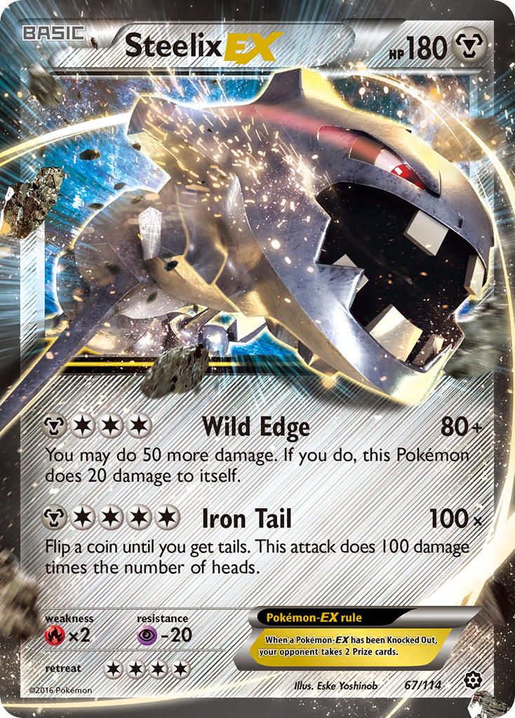 Steelix EX (67/114) [XY: Steam Siege] | Mindsight Gaming