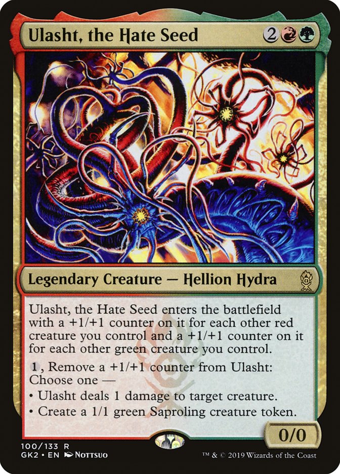 Ulasht, the Hate Seed [Ravnica Allegiance Guild Kit] | Mindsight Gaming