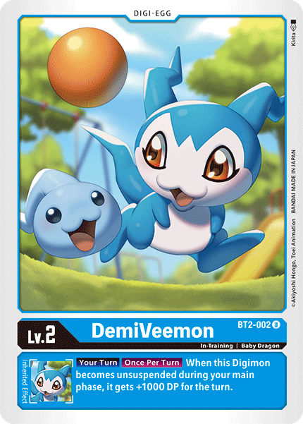 DemiVeemon [BT2-002] [Release Special Booster Ver.1.5] | Mindsight Gaming