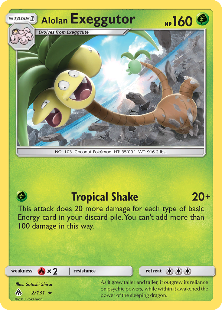 Alolan Exeggutor (2/131) [Sun & Moon: Forbidden Light] | Mindsight Gaming