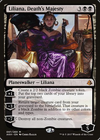 Liliana, Death's Majesty [Amonkhet] | Mindsight Gaming