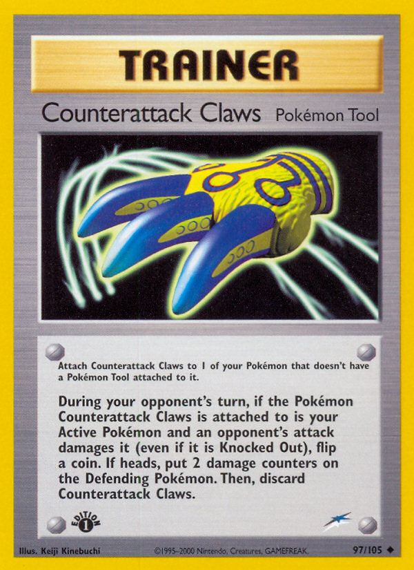 Counterattack Claws (97/105) [Neo Destiny 1st Edition] | Mindsight Gaming