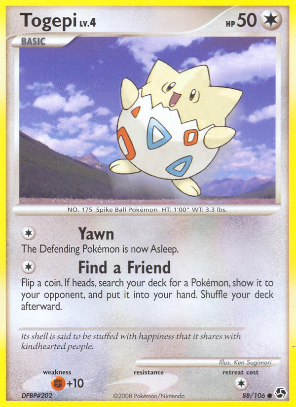 Togepi (88/106) [Diamond & Pearl: Great Encounters] | Mindsight Gaming