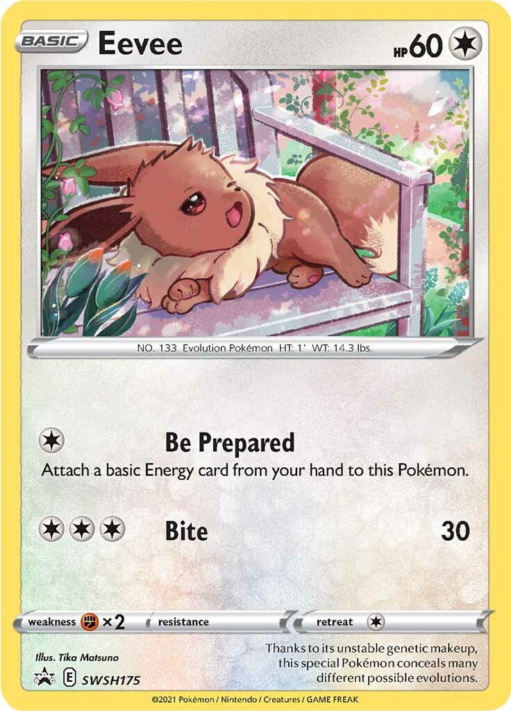 Eevee (SWSH175) [Sword & Shield: Black Star Promos] | Mindsight Gaming