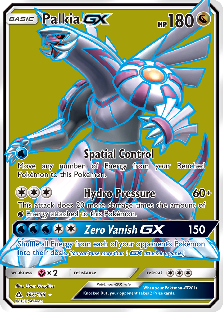 Palkia GX (147/156) [Sun & Moon: Ultra Prism] | Mindsight Gaming