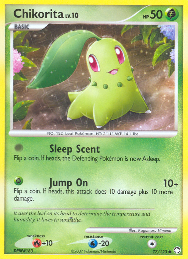 Chikorita (77/123) [Diamond & Pearl: Mysterious Treasures] | Mindsight Gaming