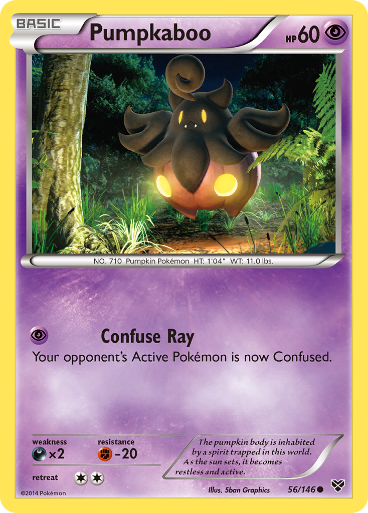 Pumpkaboo (56/146) [XY: Base Set] | Mindsight Gaming