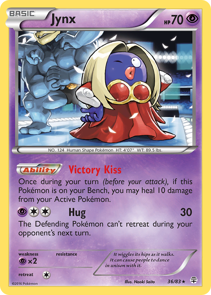 Jynx (36/83) [XY: Generations] | Mindsight Gaming