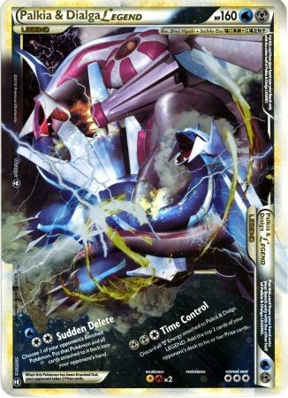 Palkia & Dialga LEGEND (101/102) (Jumbo Card) [HeartGold & SoulSilver: Triumphant] | Mindsight Gaming