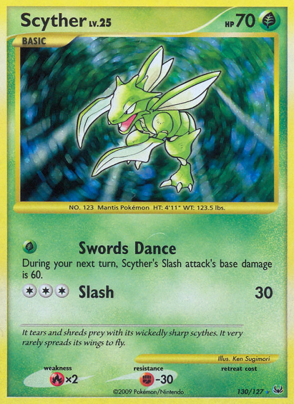 Scyther (130/127) [Platinum: Base Set] | Mindsight Gaming