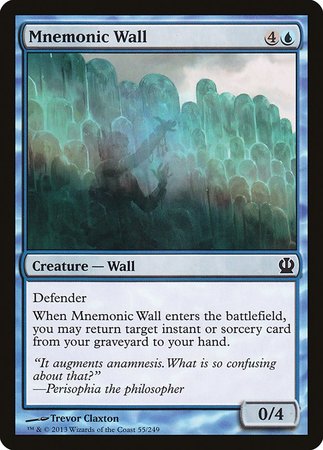 Mnemonic Wall [Theros] | Mindsight Gaming