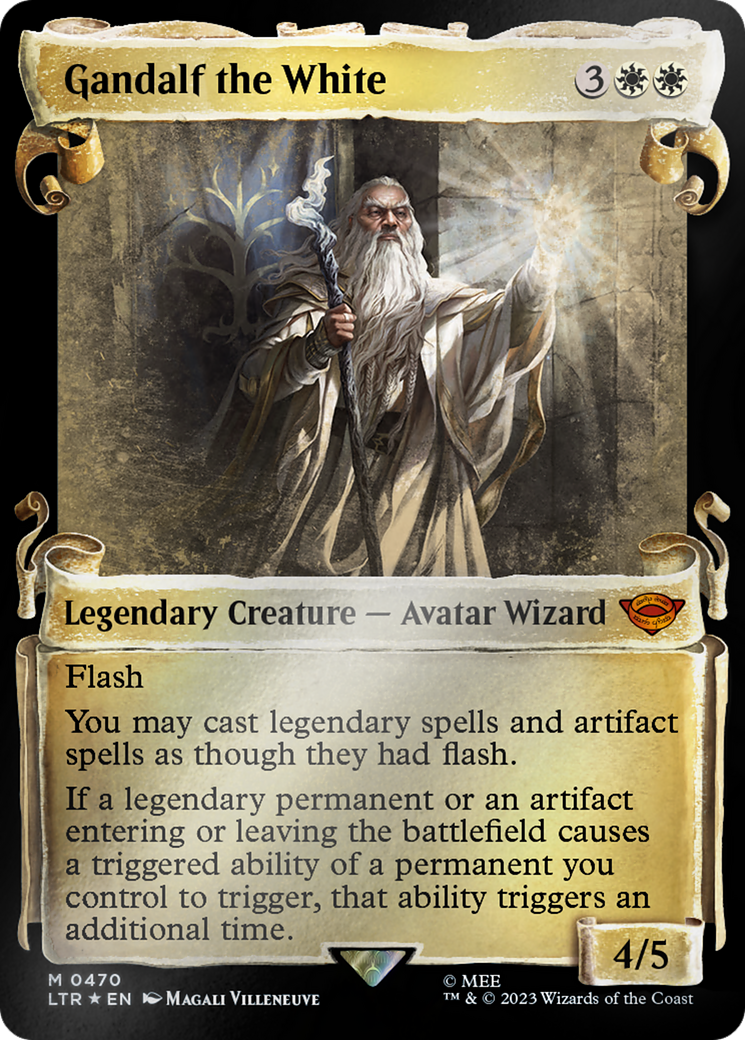 Gandalf the White [The Lord of the Rings: Tales of Middle-Earth Showcase Scrolls] | Mindsight Gaming