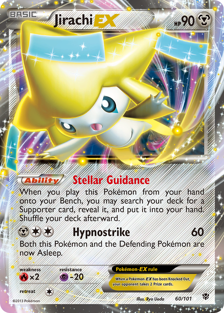 Jirachi EX (60/101) [Black & White: Plasma Blast] | Mindsight Gaming