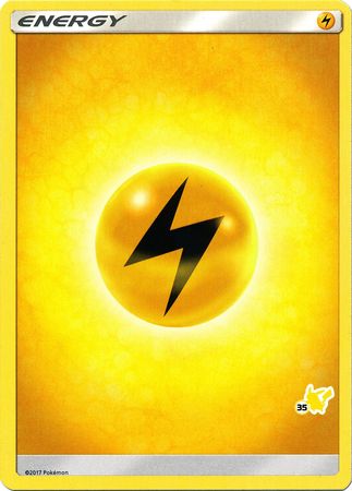 Lightning Energy (Pikachu Stamp #35) [Battle Academy 2020] | Mindsight Gaming