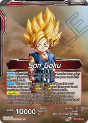 Son Goku // Son Goku, Pan, and Trunks, Space Adventurers (BT17-001) [Ultimate Squad Prerelease Promos] | Mindsight Gaming