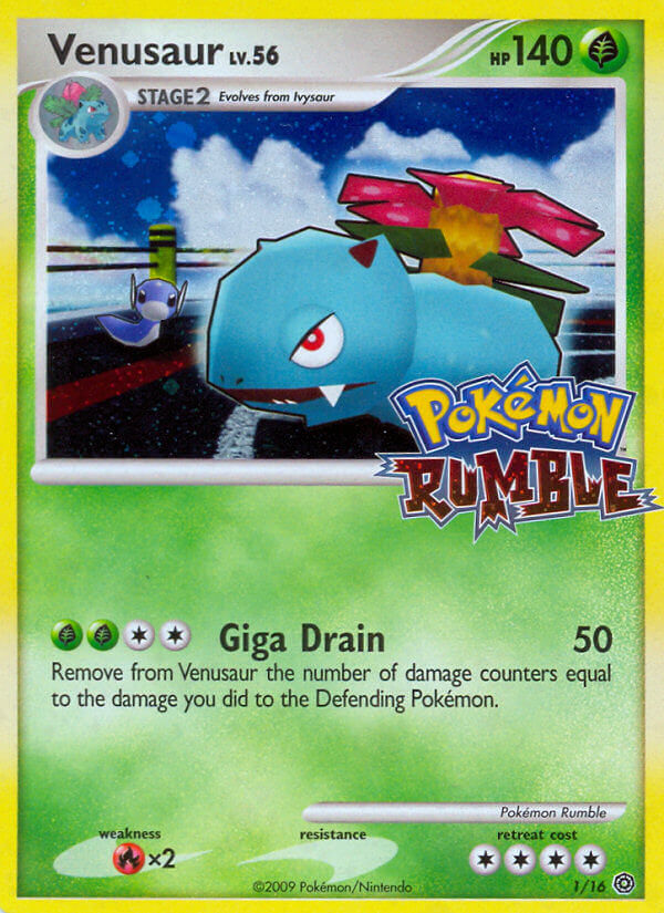 Venusaur (1/16) [Pokémon Rumble] | Mindsight Gaming