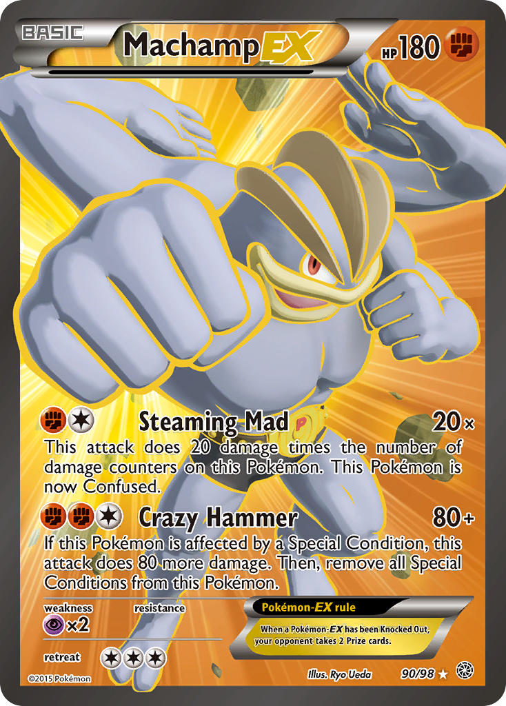 Machamp EX (90/98) [XY: Ancient Origins] | Mindsight Gaming