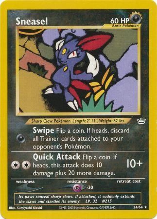 Sneasel (24/64) [Neo Revelation Unlimited] | Mindsight Gaming