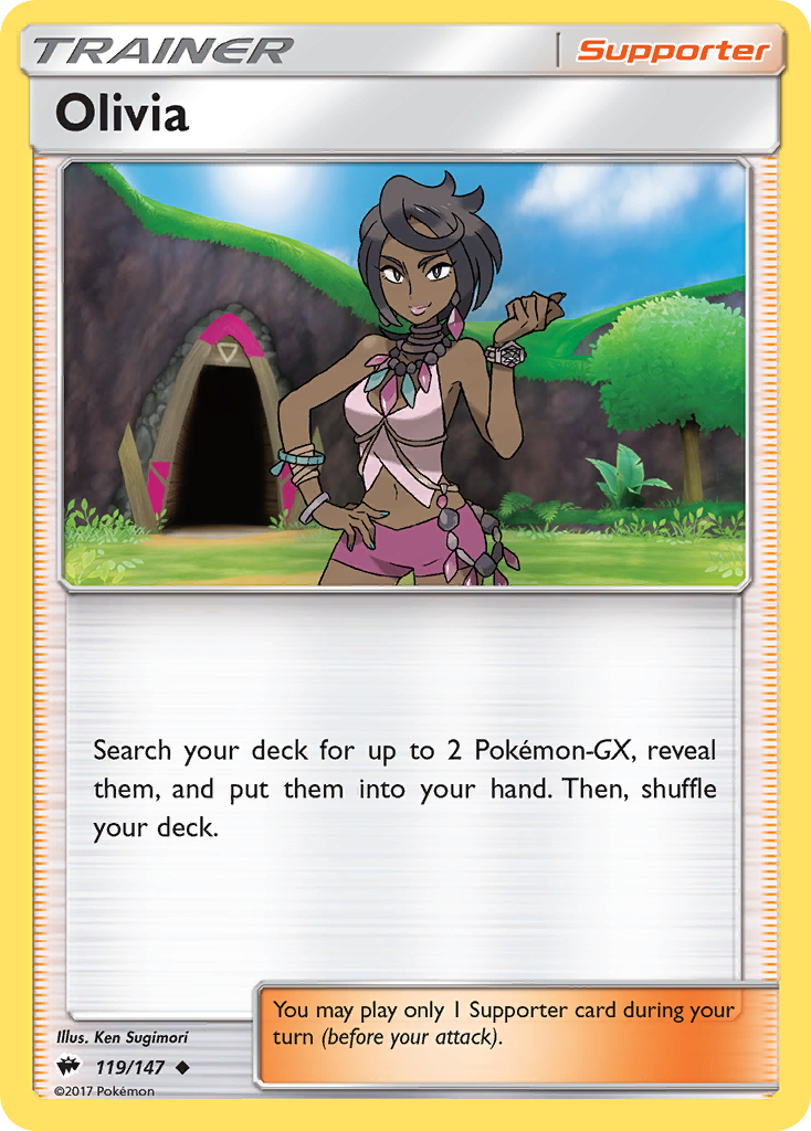 Olivia (119/147) [Sun & Moon: Burning Shadows] | Mindsight Gaming