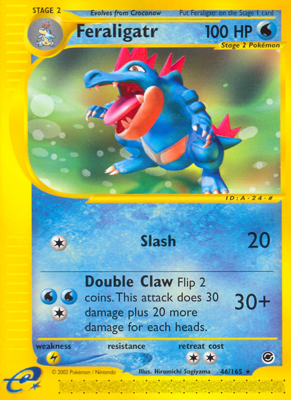 Feraligatr (46/165) [Expedition: Base Set] | Mindsight Gaming