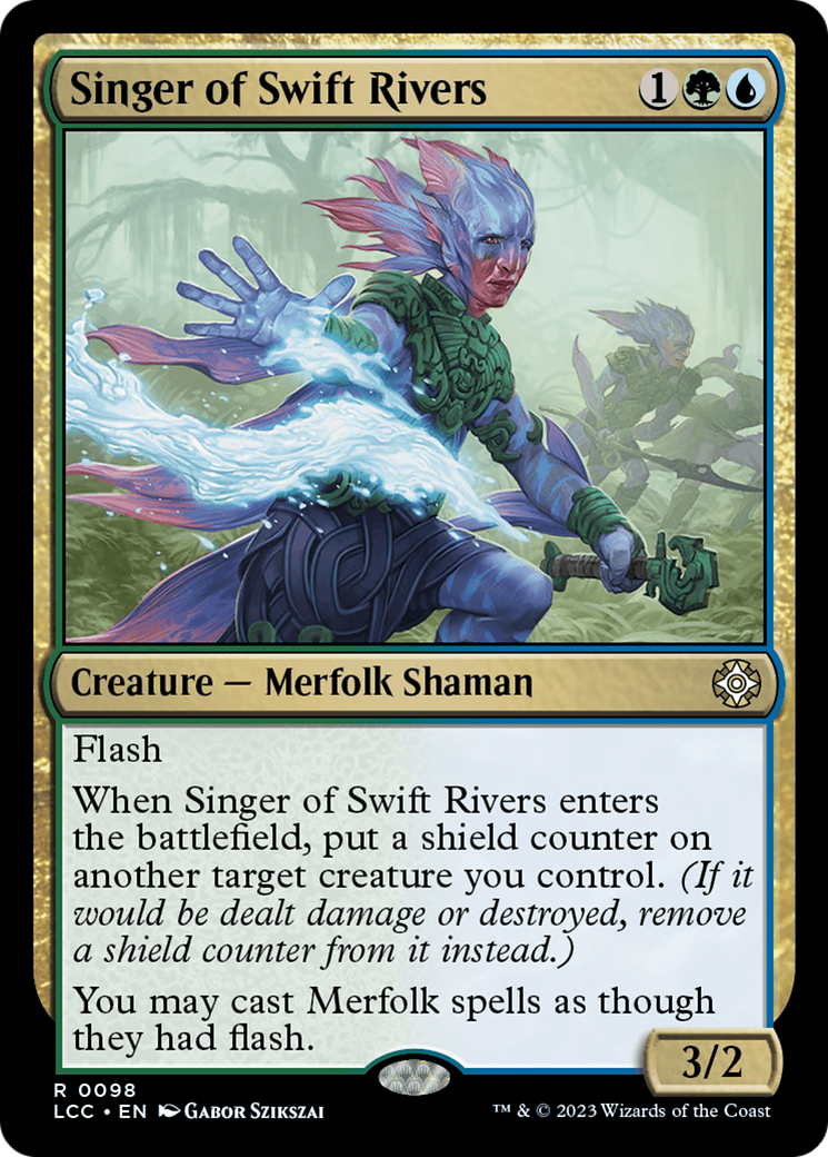 Singer of Swift Rivers [The Lost Caverns of Ixalan Commander] | Mindsight Gaming