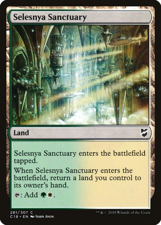 Selesnya Sanctuary [Commander 2018] | Mindsight Gaming