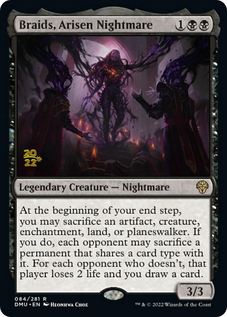 Braids, Arisen Nightmare [Dominaria United Prerelease Promos] | Mindsight Gaming