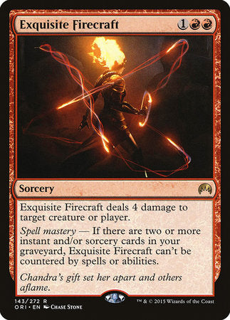 Exquisite Firecraft [Magic Origins] | Mindsight Gaming