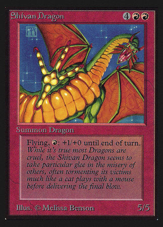 Shivan Dragon (IE) [Intl. Collectors’ Edition] | Mindsight Gaming