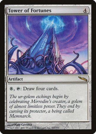 Tower of Fortunes [Mirrodin] | Mindsight Gaming