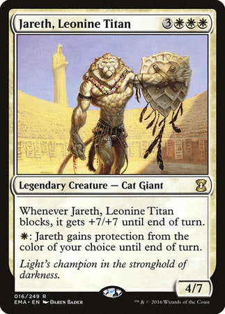 Jareth, Leonine Titan [Eternal Masters] | Mindsight Gaming