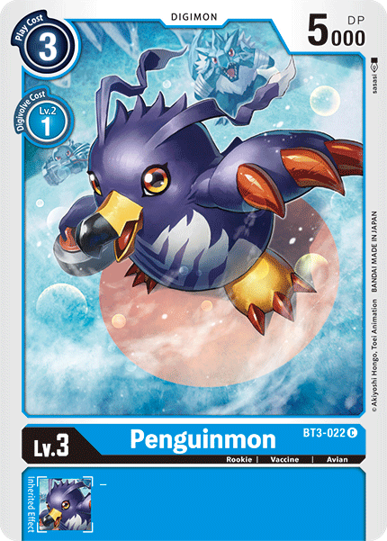 Penguinmon [BT3-022] [Release Special Booster Ver.1.5] | Mindsight Gaming