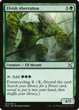 Elvish Aberration [Duel Decks: Elves vs. Inventors] | Mindsight Gaming