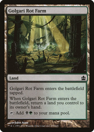 Golgari Rot Farm [Commander 2011] | Mindsight Gaming