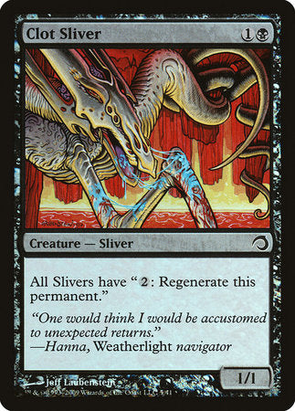 Clot Sliver [Premium Deck Series: Slivers] | Mindsight Gaming