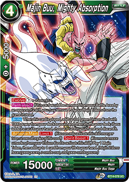 Majin Buu, Mighty Absorption (BT14-078) [Cross Spirits] | Mindsight Gaming