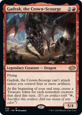 Gadrak, the Crown-Scourge [Jumpstart 2022] | Mindsight Gaming