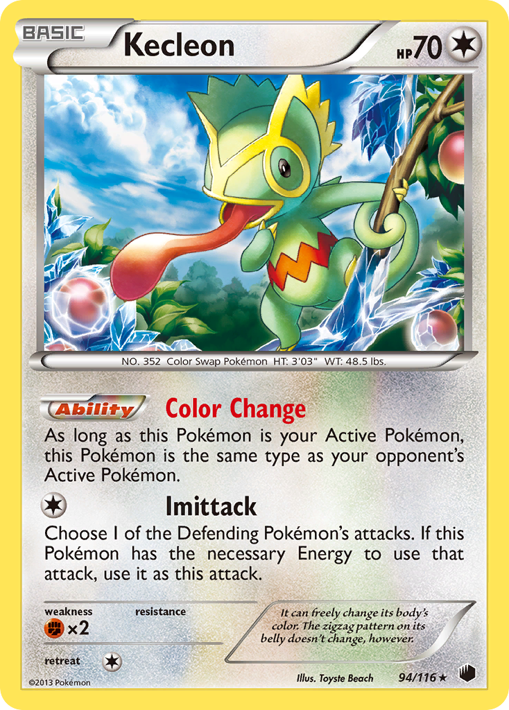 Kecleon (94/116) [Black & White: Plasma Freeze] | Mindsight Gaming