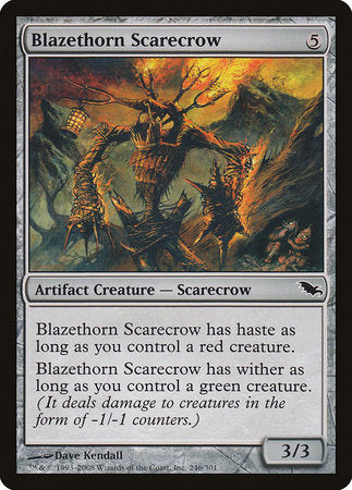 Blazethorn Scarecrow [Shadowmoor] | Mindsight Gaming