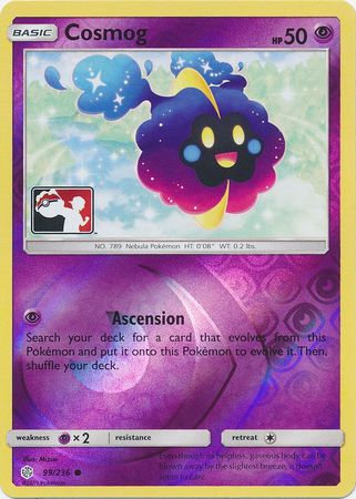 Cosmog (99/236) (Pokemon Club Special Print) [Sun & Moon: Cosmic Eclipse] | Mindsight Gaming